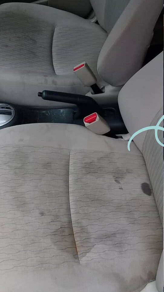 Jok Mobil Sebelum