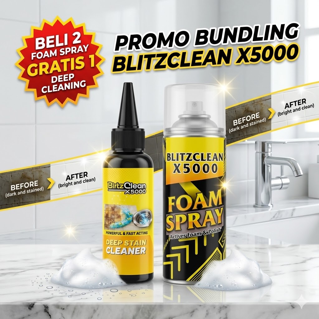 Blitzclean Cleaning Series — Deep Cleaning & Spray Cleaner