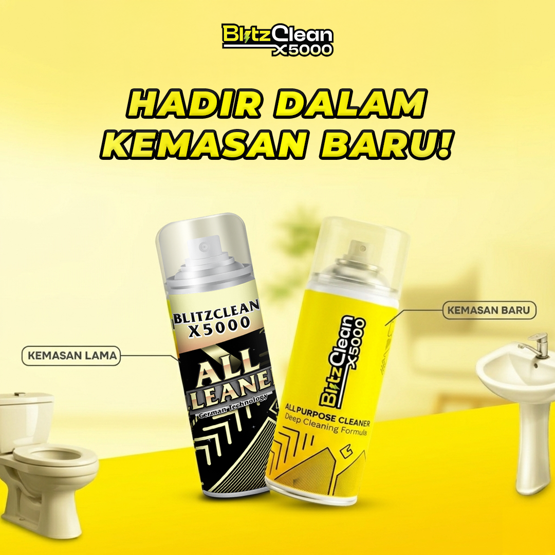 Kemasan terbaru BlitzClean X-5000